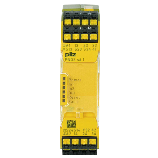 750156 New PILZ PNOZ s6.1 48-240VACDC 3 n/o 1 n/c